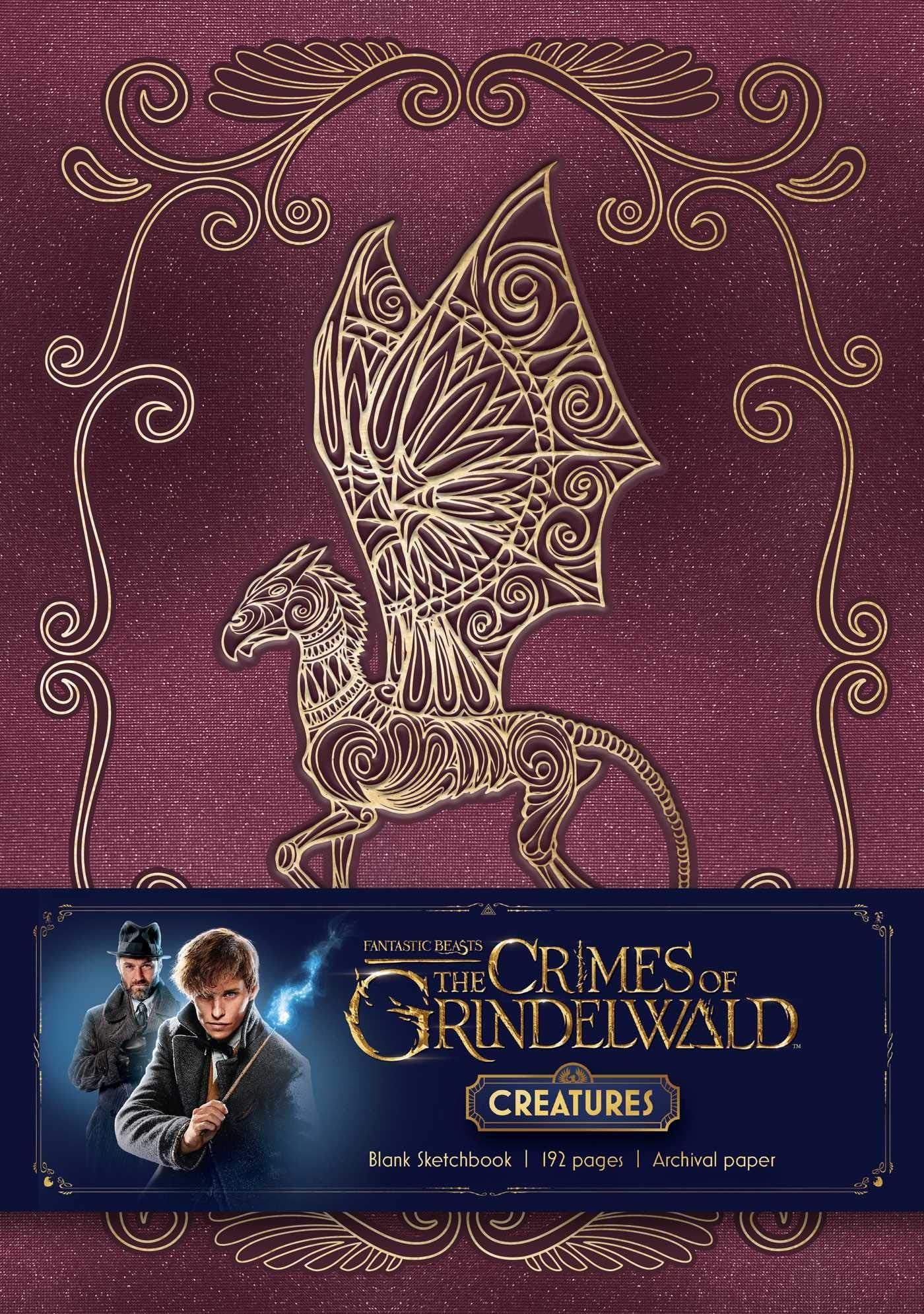 Fantastic Beasts: The Crimes of Grindelwald: Magical Creatures Hardcover Blank Sketchbook (Harry Potter) Essays & Short Stories