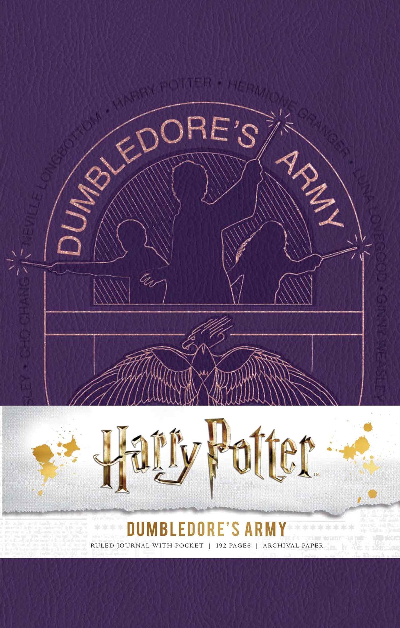 Harry Potter: Dumbledore's Army Hardcover Ruled Journal Essays & Short Stories