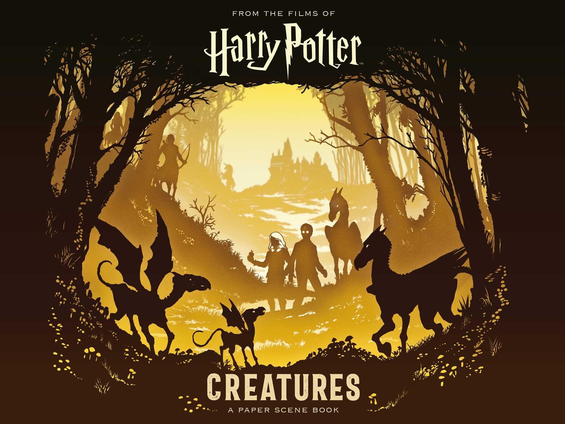Harry Potter: Creatures Paper-Cut Book: A Paper Scene Book Film, Art & Culture