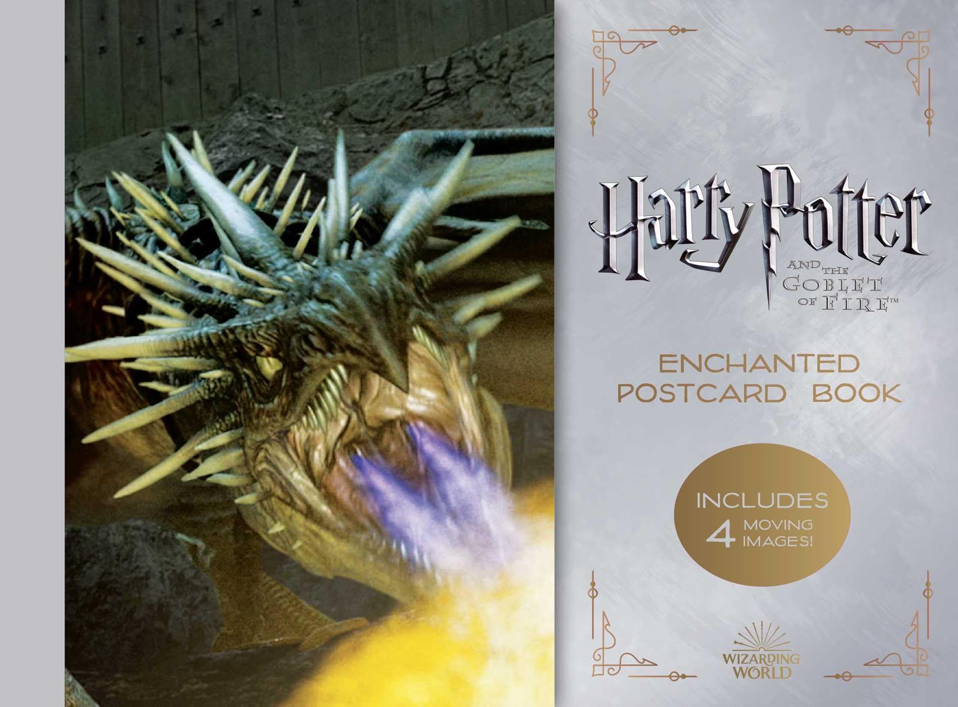 Harry Potter and the Goblet of Fire Enchanted Postcard Book Film, Art & Culture