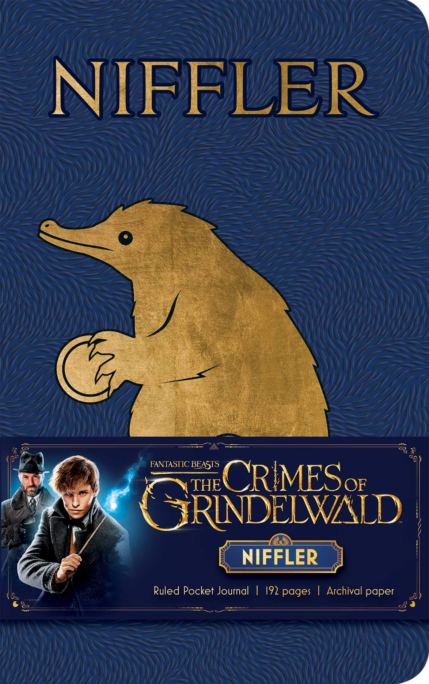 Fantastic Beasts: The Crimes of Grindelwald: Niffler Ruled Pocket Journal (Harry Potter) Film, Art & Culture
