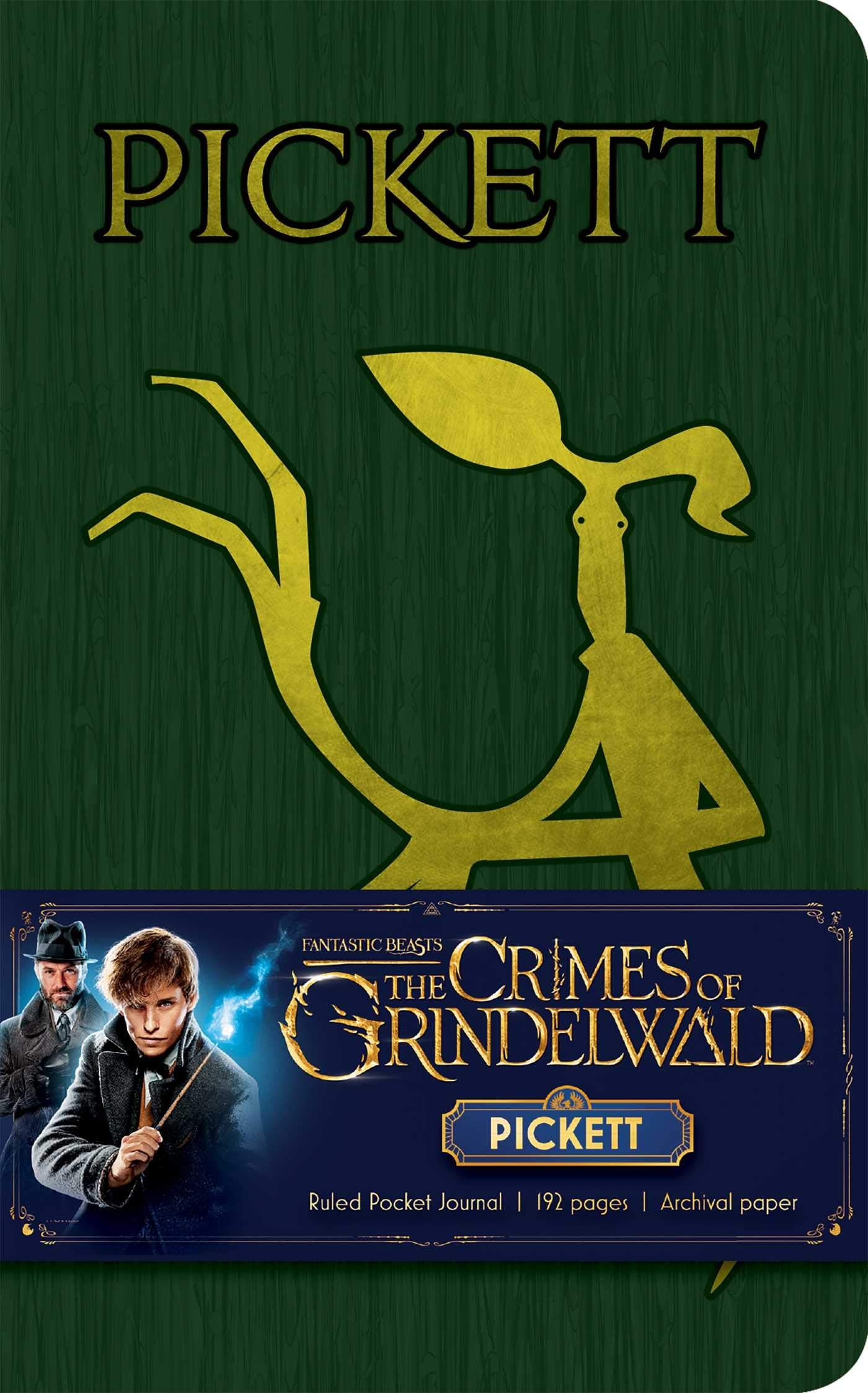 Fantastic Beasts: The Crimes of Grindelwald: Pickett Ruled Pocket Journal (Harry Potter) Film, Art & Culture