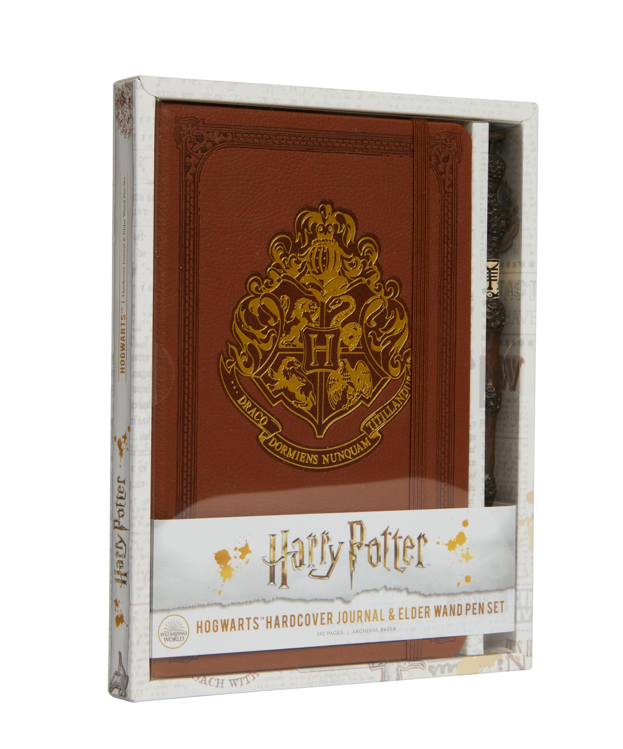 Harry Potter: Hogwarts Hardcover Journal and Elder Wand Pen Set Manga