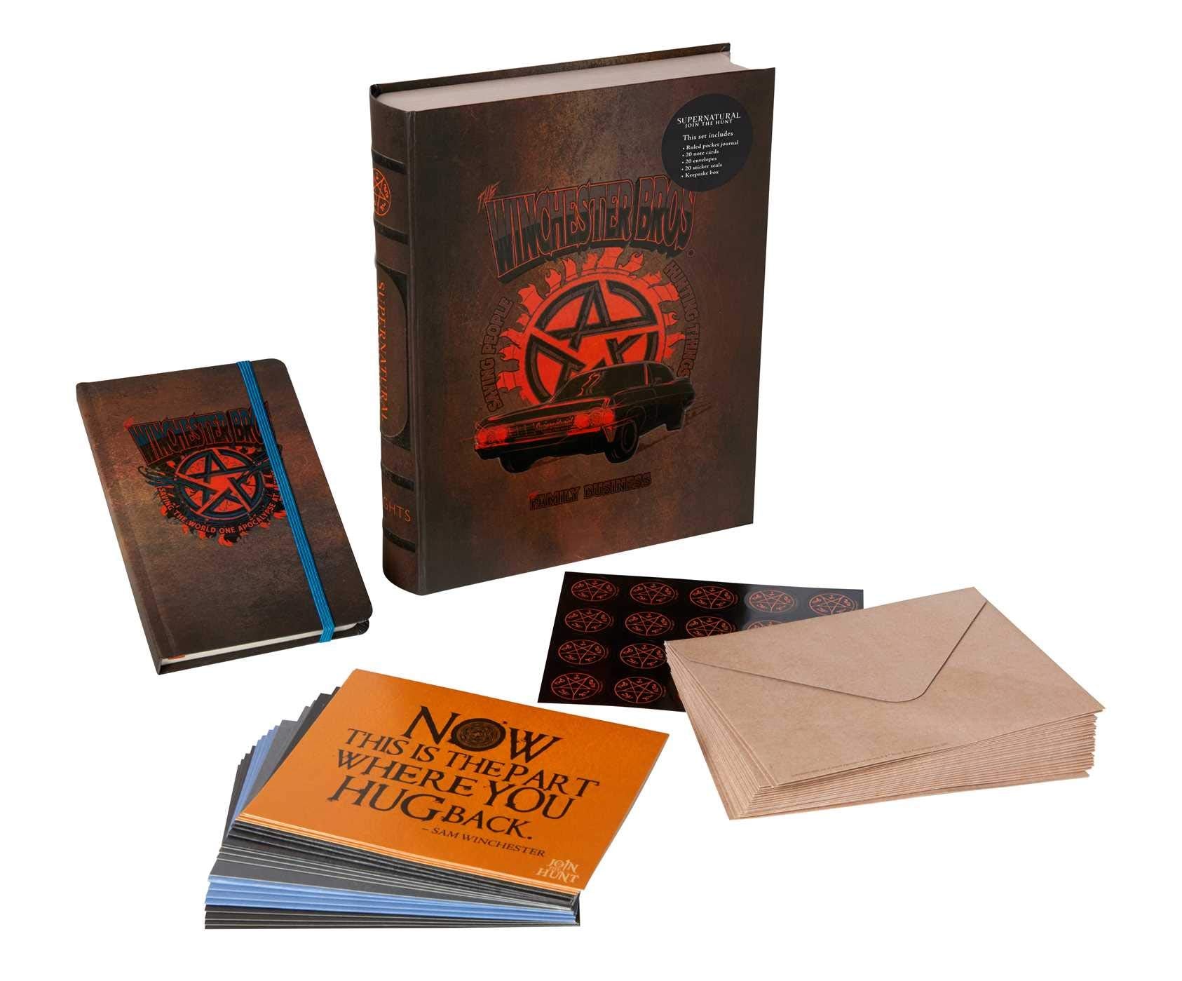 Supernatural Deluxe Note Card Set (With Keepsake Box) (Science Fiction Fantasy) Manga