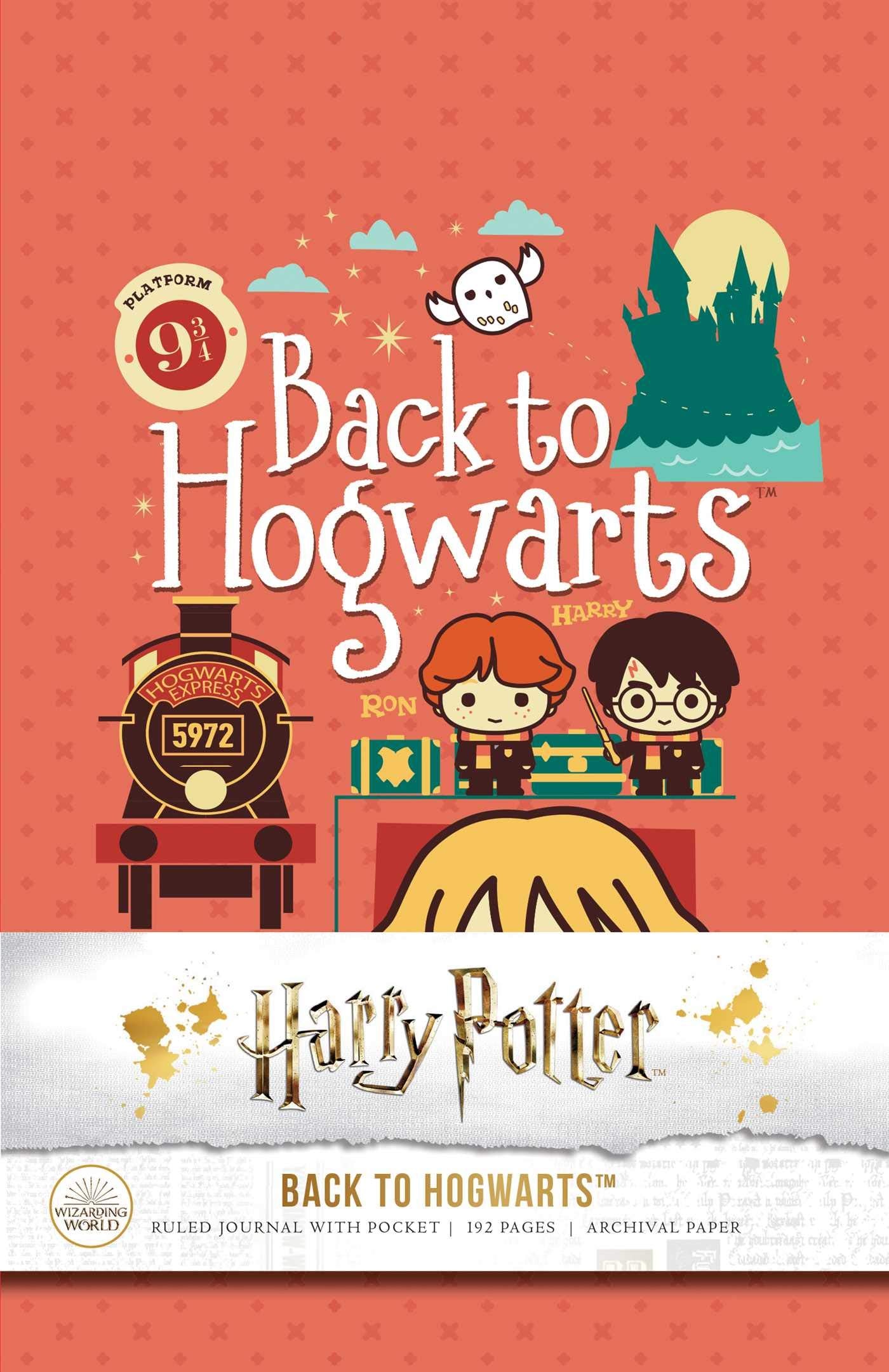Harry Potter: Back to Hogwarts Hardcover Ruled Journal Manga