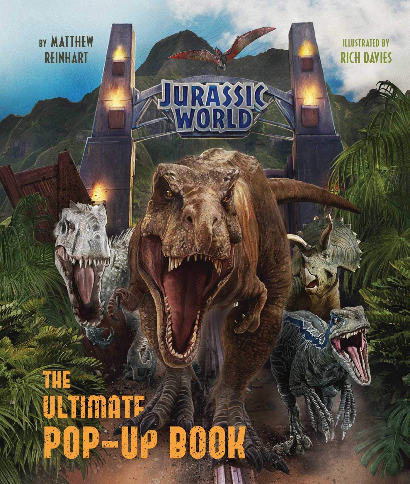 Jurassic World: The Ultimate Pop-Up Book: Pop-up Buch Action & Adventure