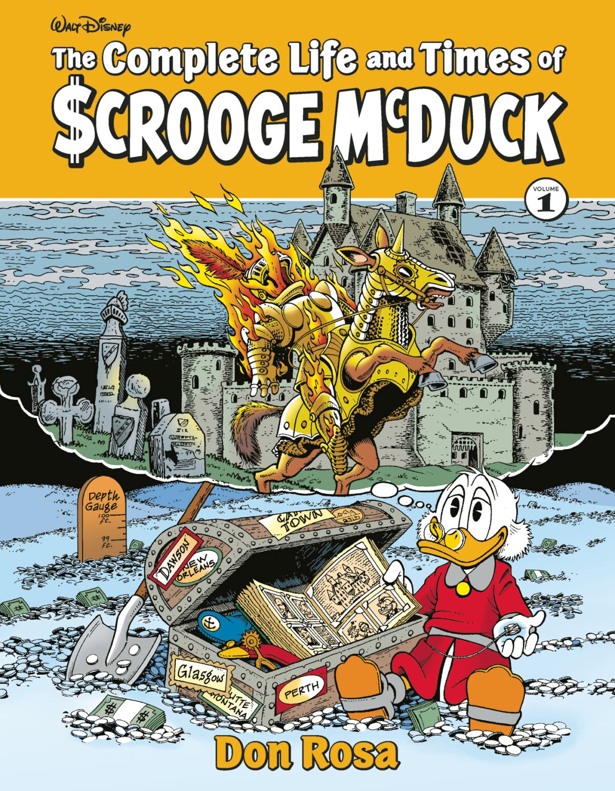 The Complete Life and Times of Scrooge McDuck 1 Manga