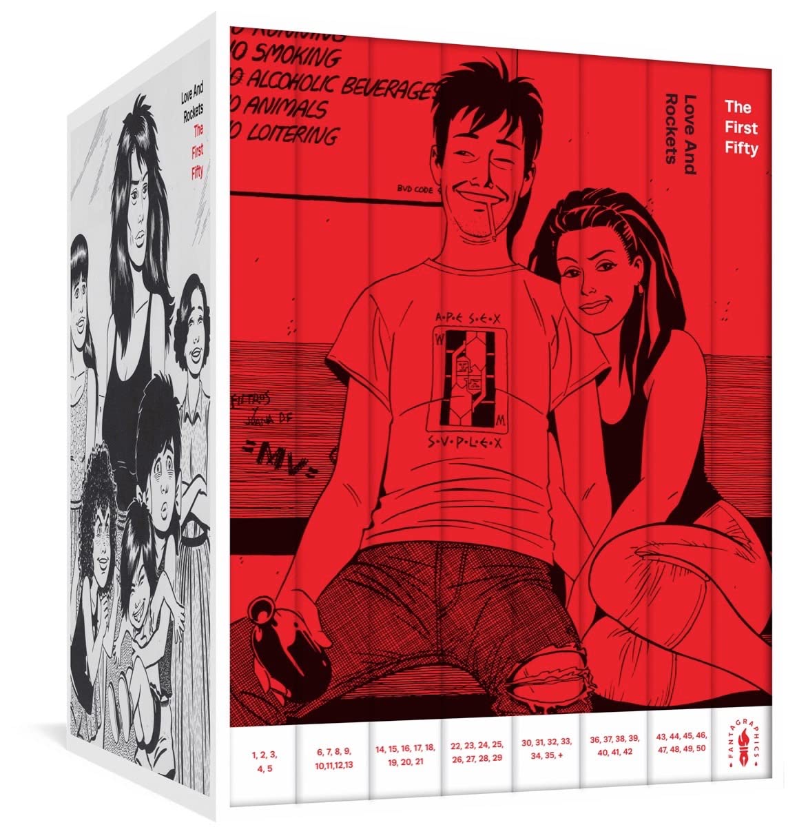 The Classic Love and Rockets 40th Anniversary Slipcase Set book