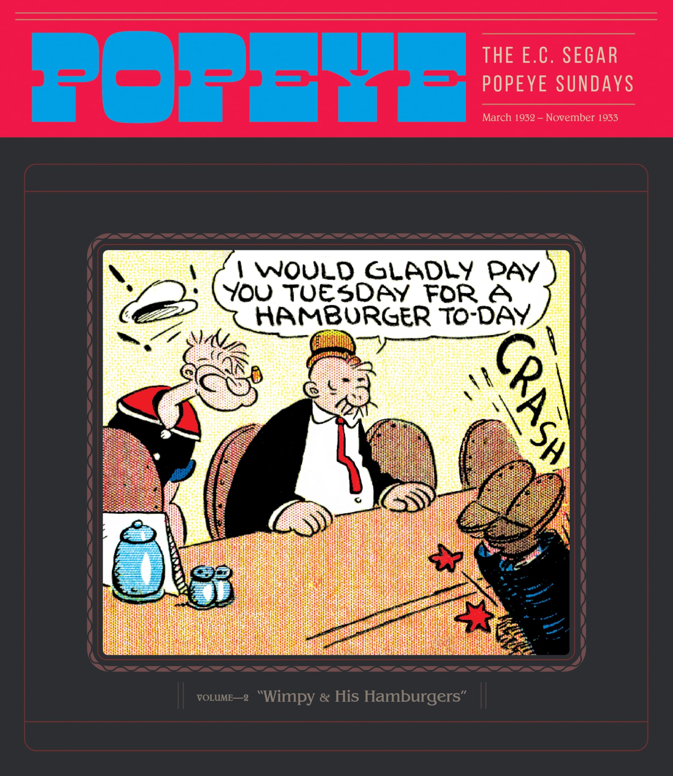 Popeye: Wimpy & His Hamburgers 2 (E. C. Segar Popeye Sundays: March 1932-November 1933) Manga