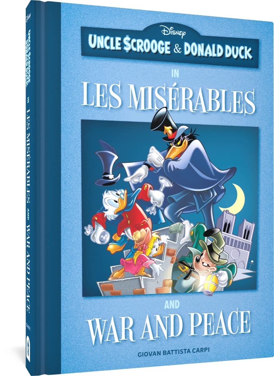 Uncle Scrooge and Donald Duck in Les Misérables and War and Peace Manga