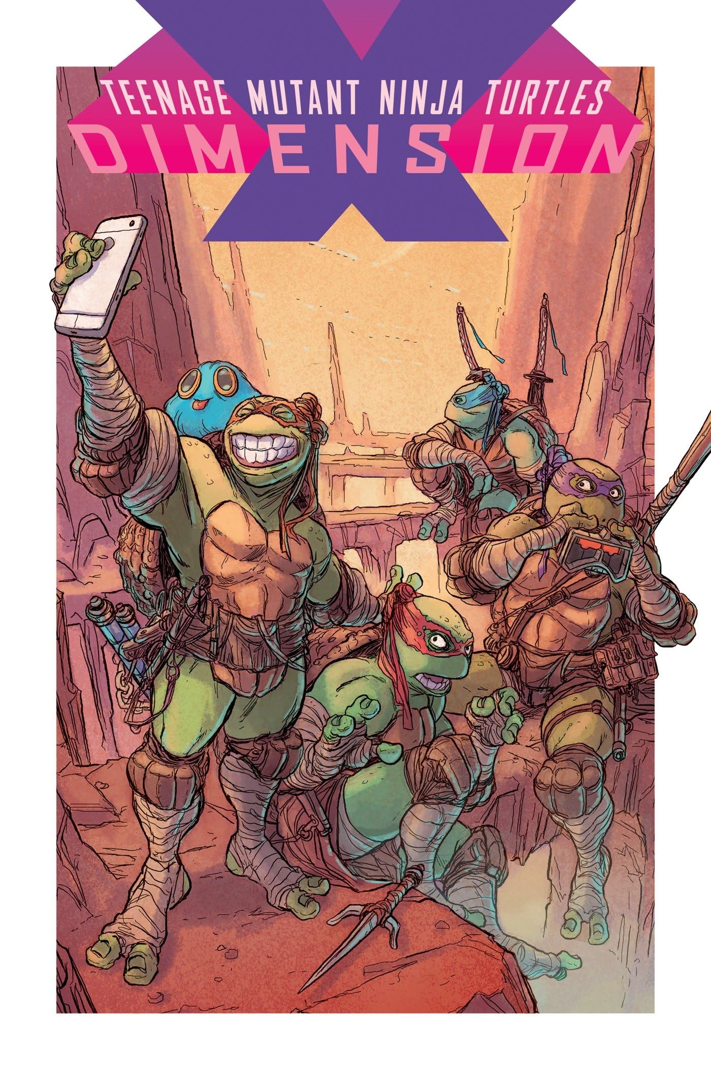 Teenage Mutant Ninja Turtles: Dimension X Manga