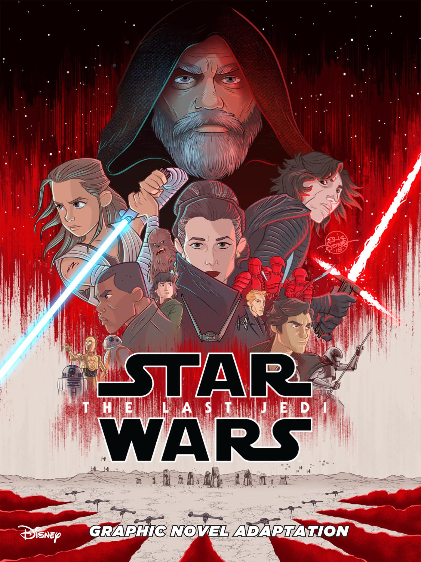 Star Wars - the Last Jedi Adaptation (Star Wars Movie Adaptations) Manga