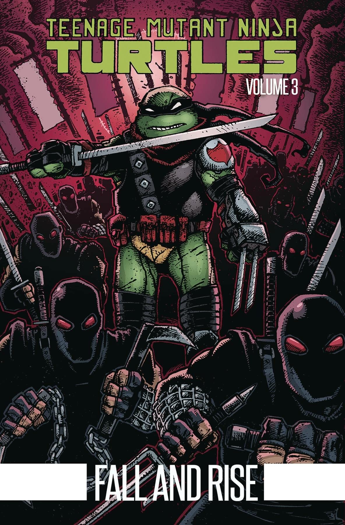 Teenage Mutant Ninja Turtles Volume 3: Fall and Rise Manga