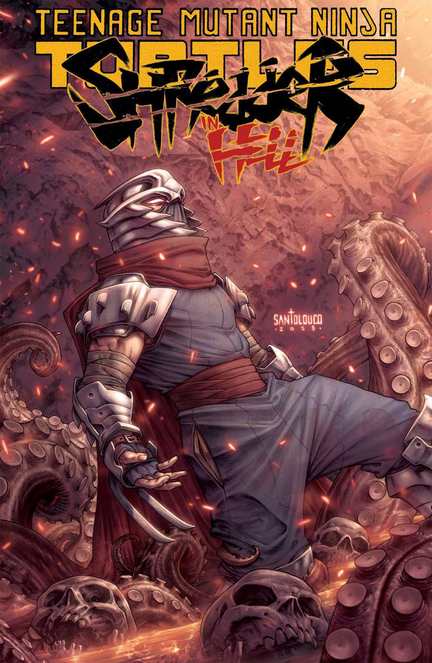Teenage Mutant Ninja Turtles: Shredder in Hell Manga
