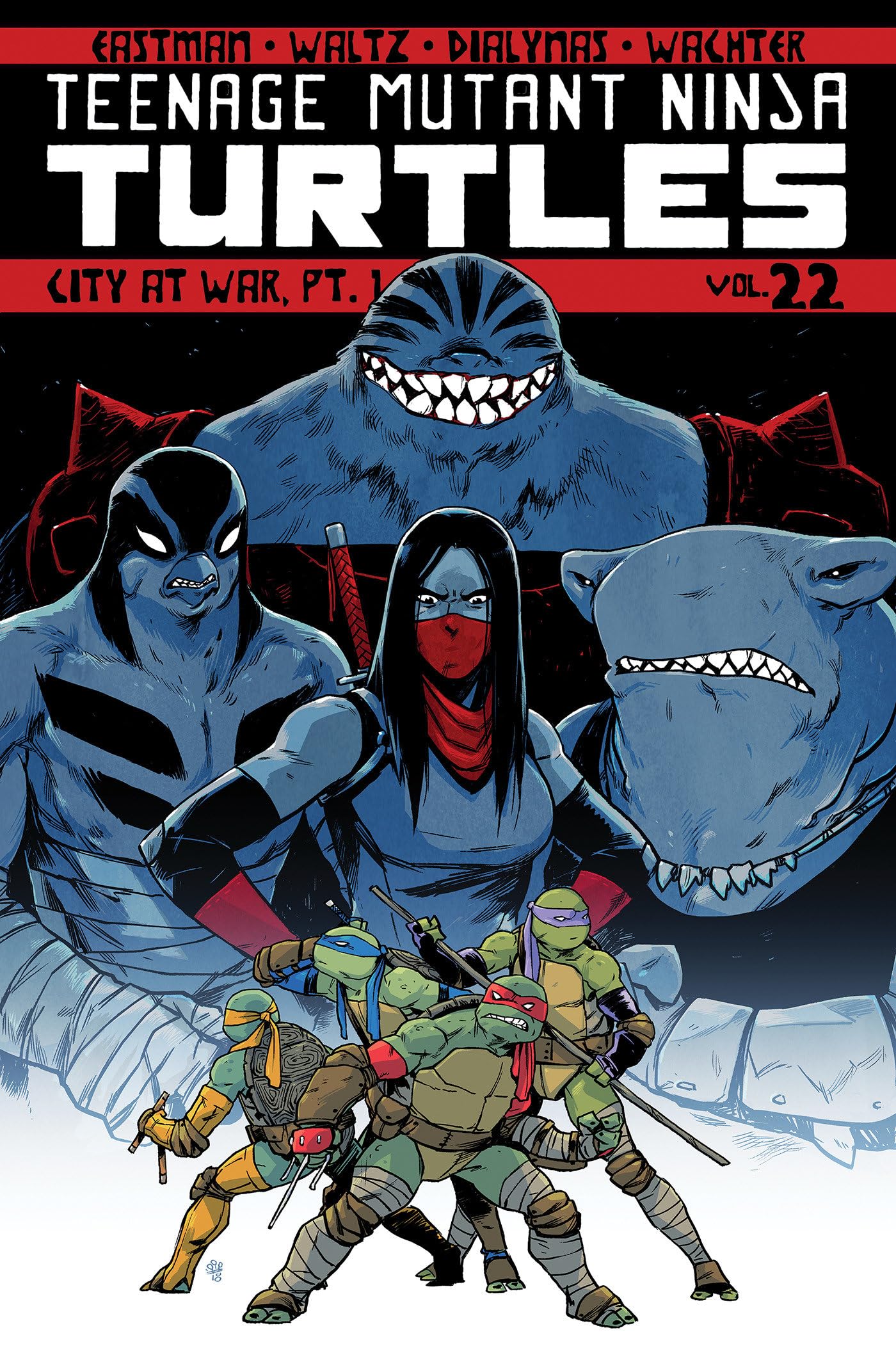 Teenage Mutant Ninja Turtles Volume 22: City At War, Pt. 1 book