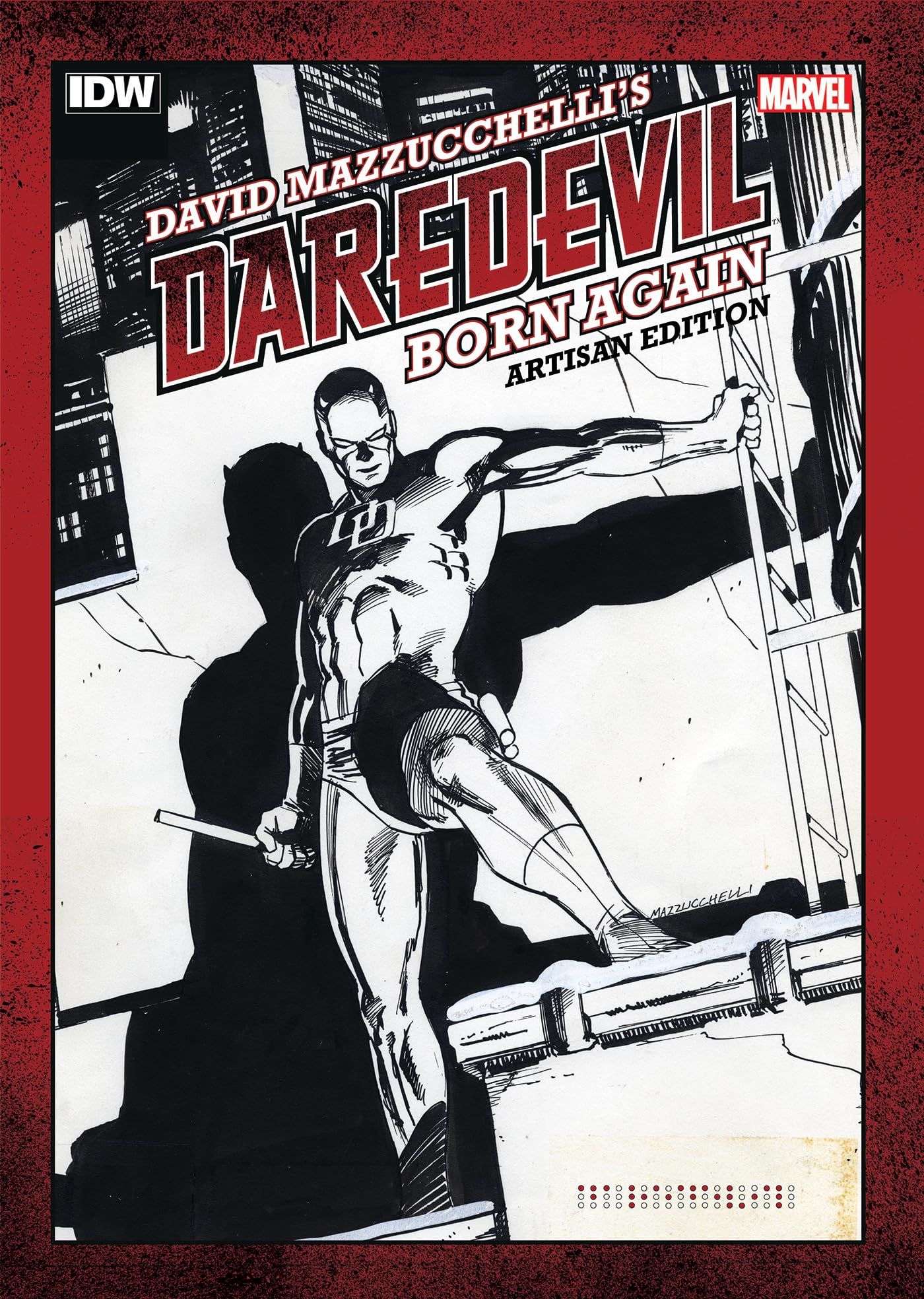 Product Image: David Mazzucchelli's Daredevil Born Again Artisan Edition