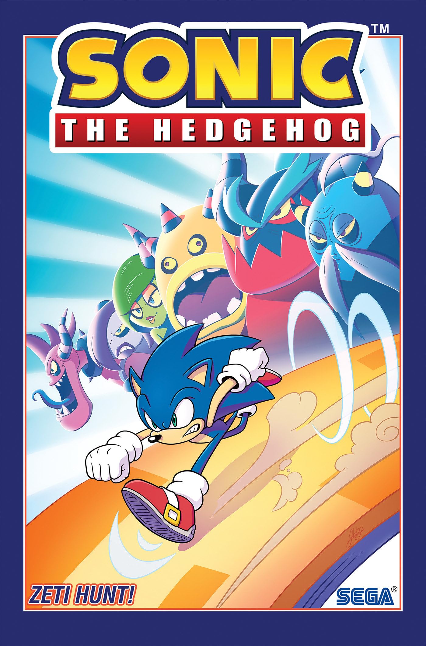 Sonic the Hedgehog, Vol. 11: Zeti Hunt! Manga