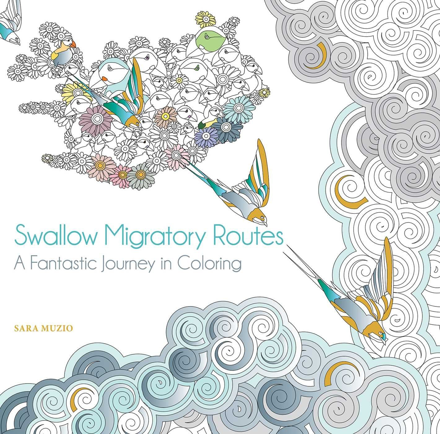 SWALLOW MIGRATORY ROUTES: A Fantastic Journey in Coloring Leisure & Fun