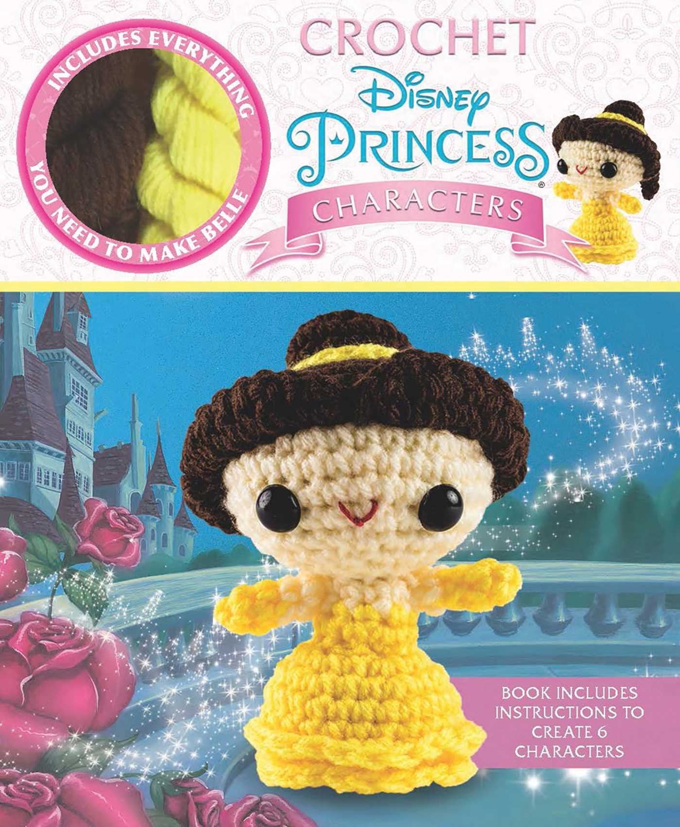 Crochet Disney Princess Characters (Crochet Kits) Hobbies & Crafts