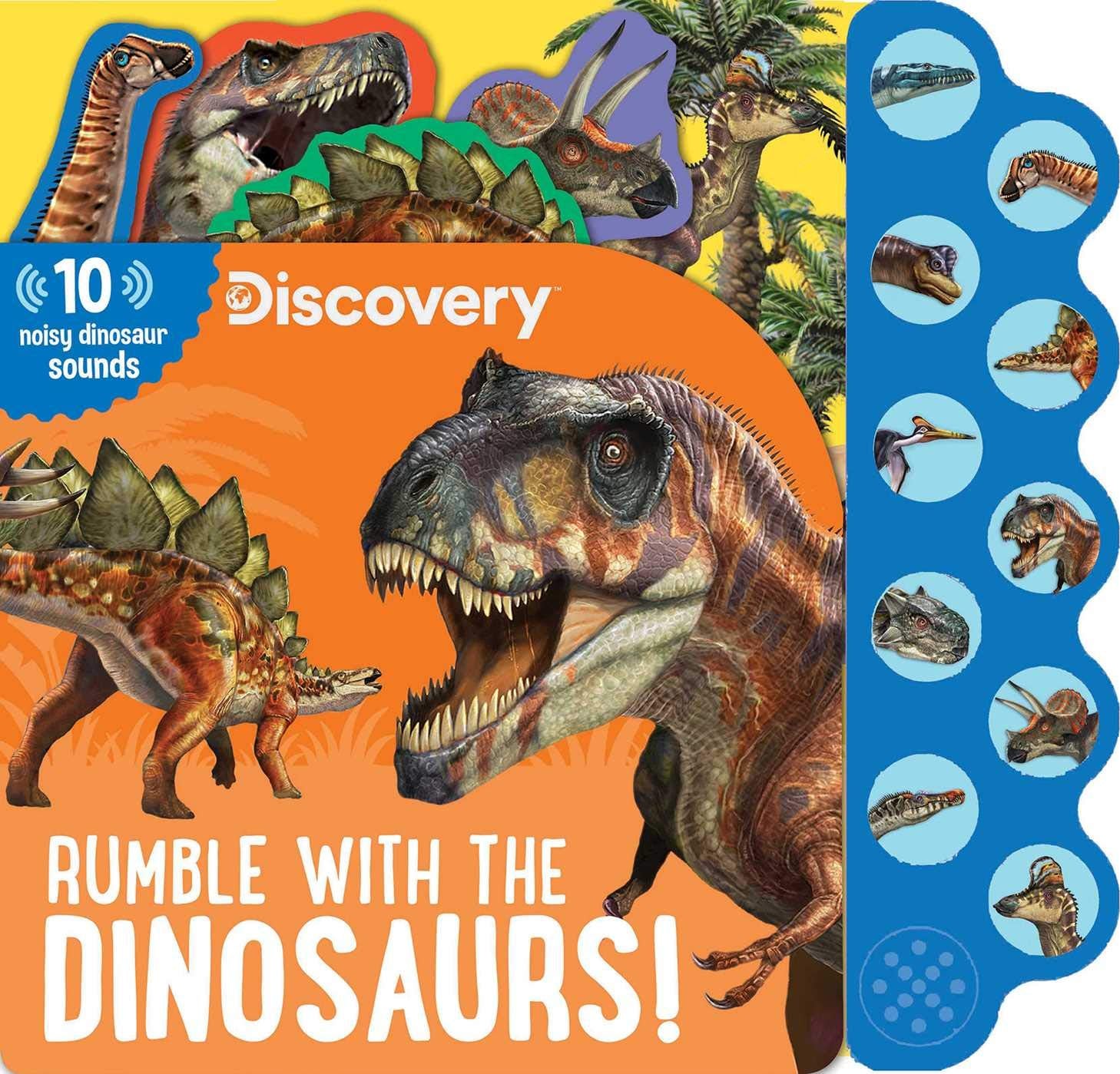 Discovery: Rumble with the Dinosaurs! (10-Button Sound Books) Non-fiction