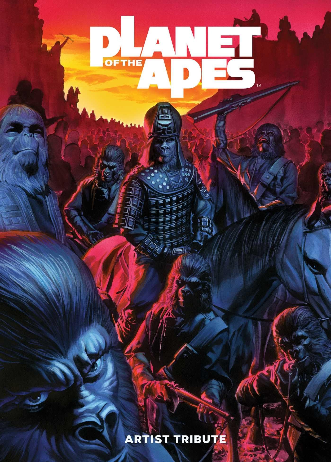 Planet of the Apes Artist Tribute book