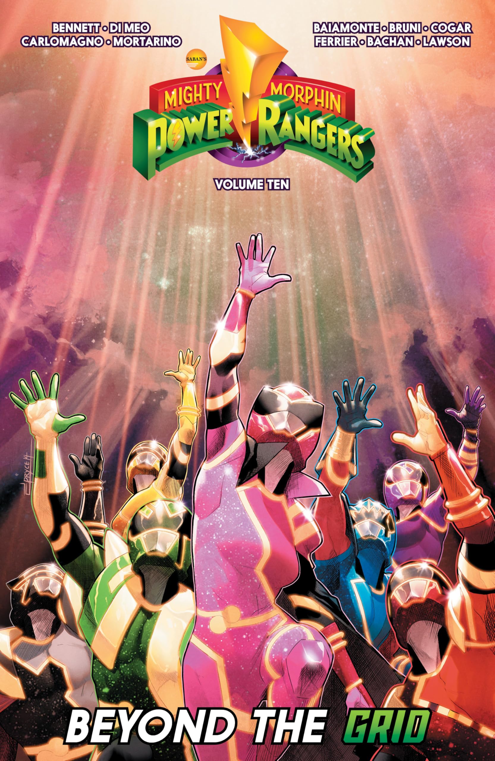 Mighty Morphin Power Rangers, Vol. 10: Beyond the Grid (MIGHTY MORPHIN POWER RANGERS TP, Band 10) Manga