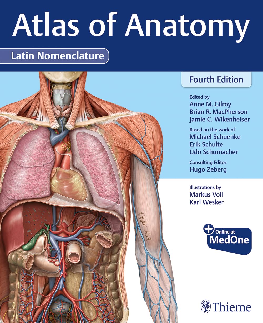Atlas of Anatomy, Latin Nomenclature Medicine