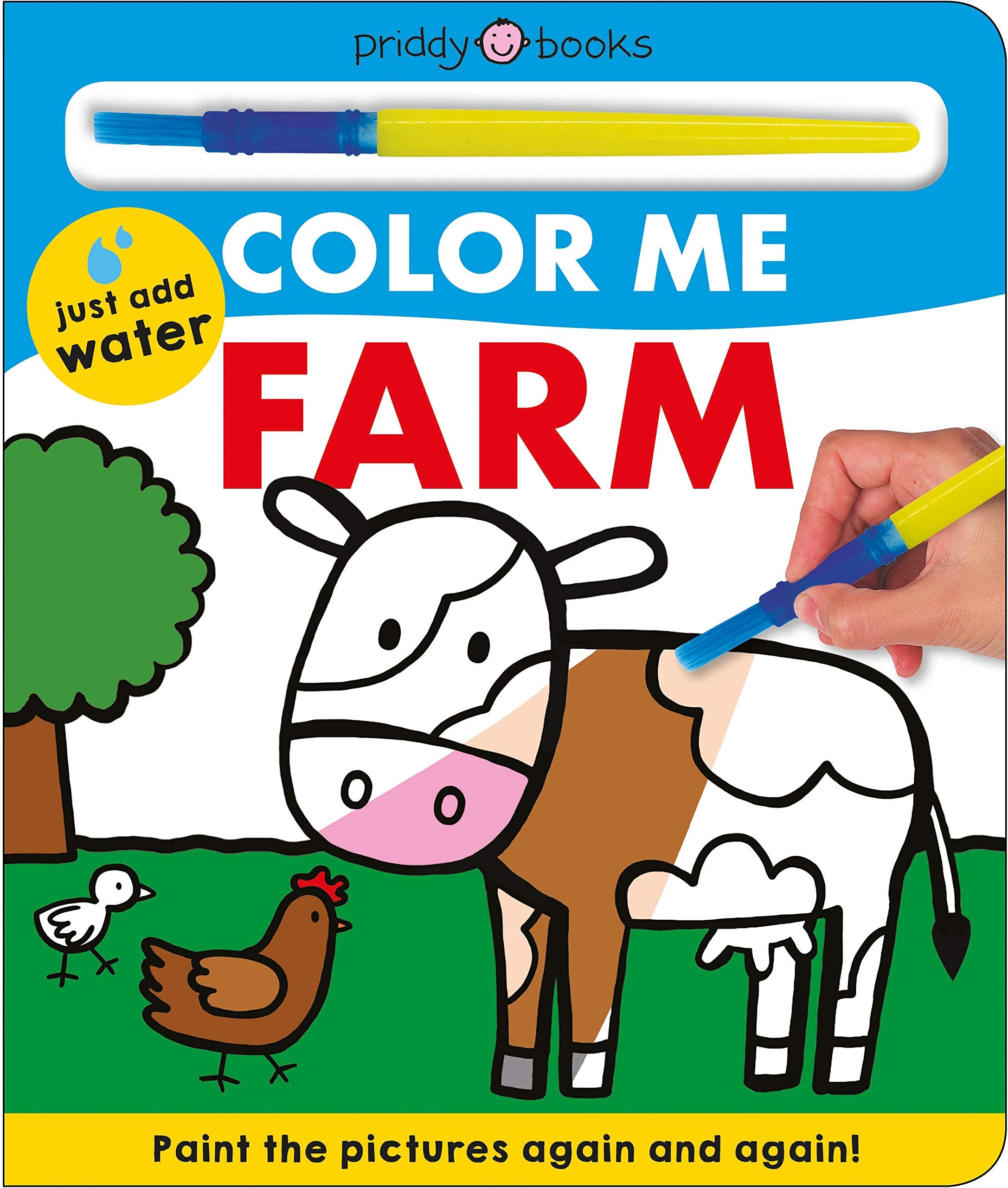 Color Me: Farm: Paint the Pictures Again and Again! Tiptoi & Games