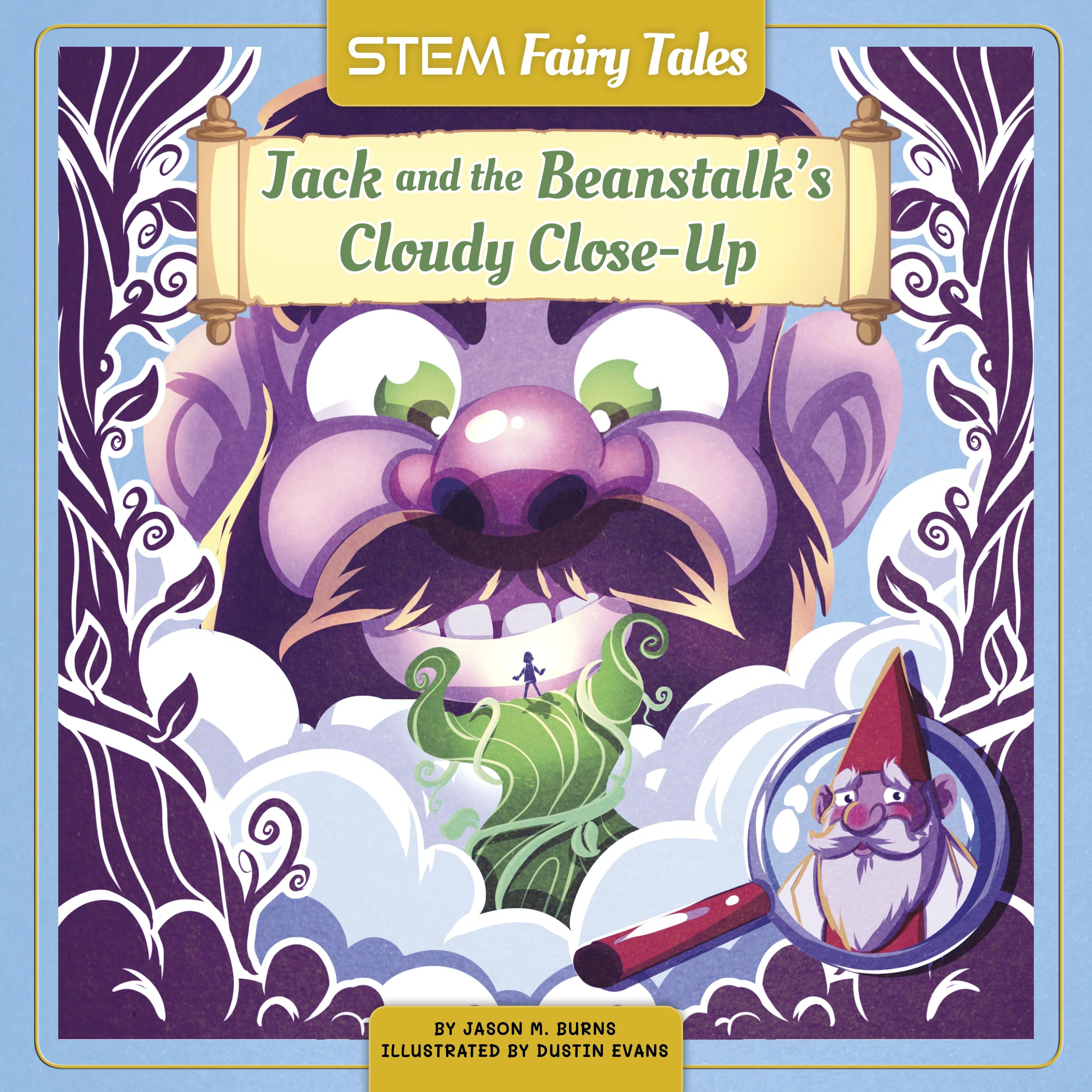 Jack and the Beanstalk's Cloudy Close-up (Stem Fairy Tales) Manga