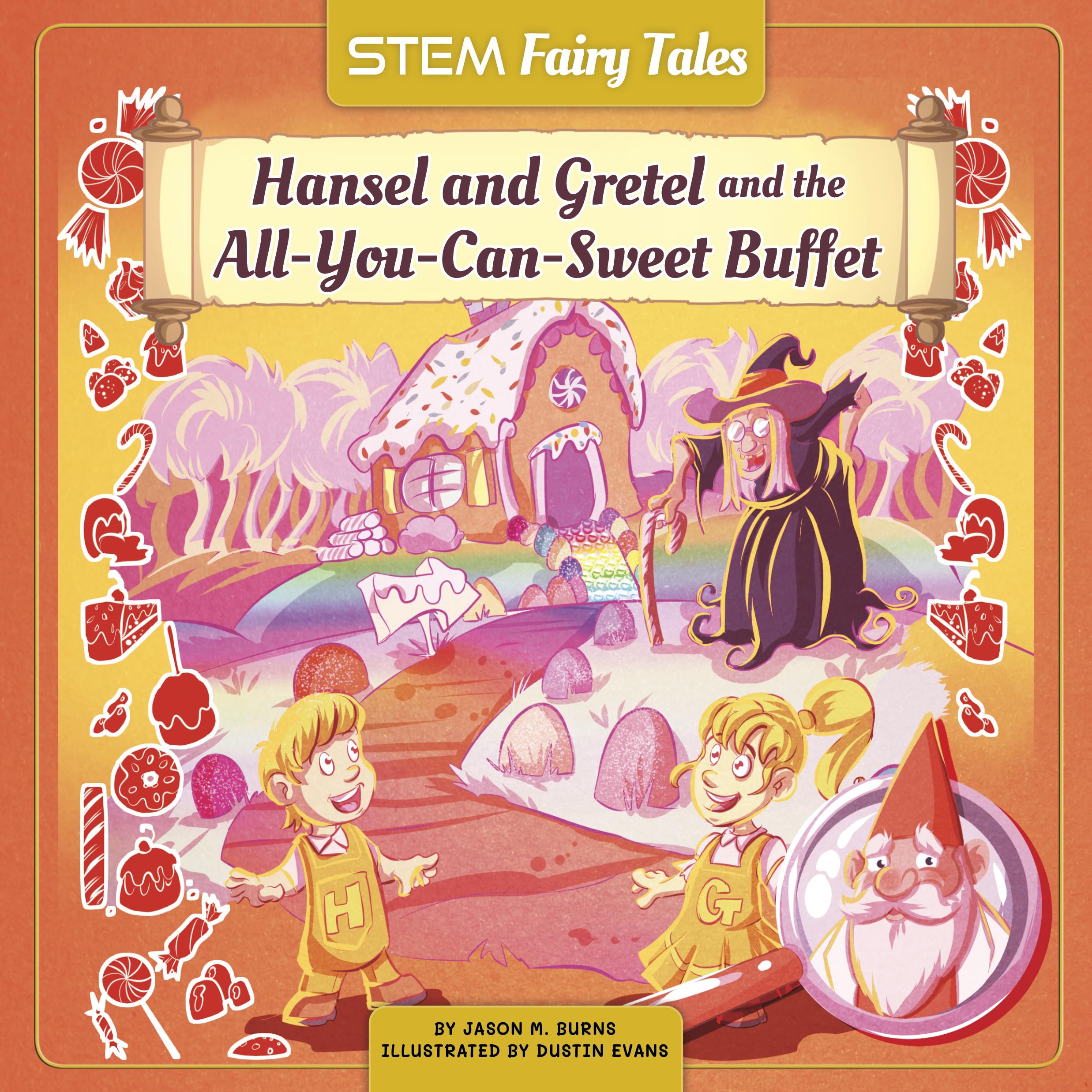 Hansel and Gretel and the All-You-Can-Sweet Buffet (STEM Fairy Tales) Manga