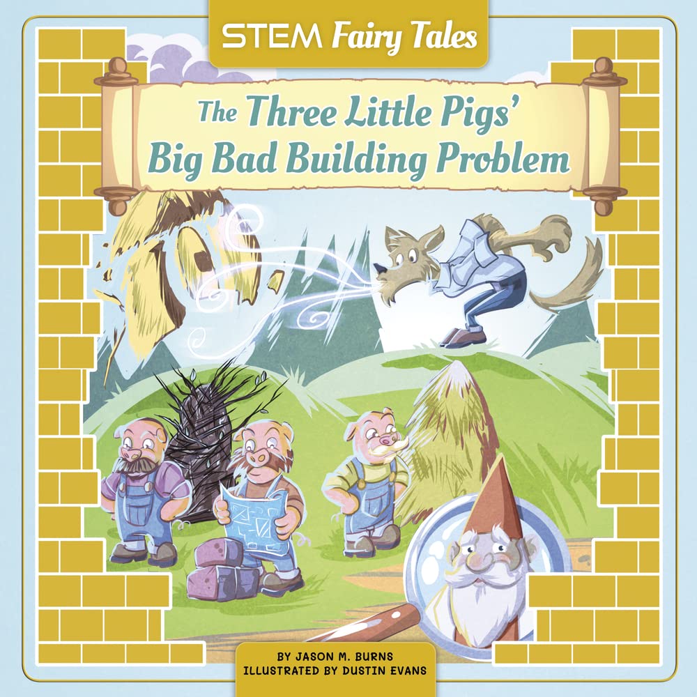 The Three Little Pigs' Big Bad Building Problem (STEM Fairy Tales) Manga