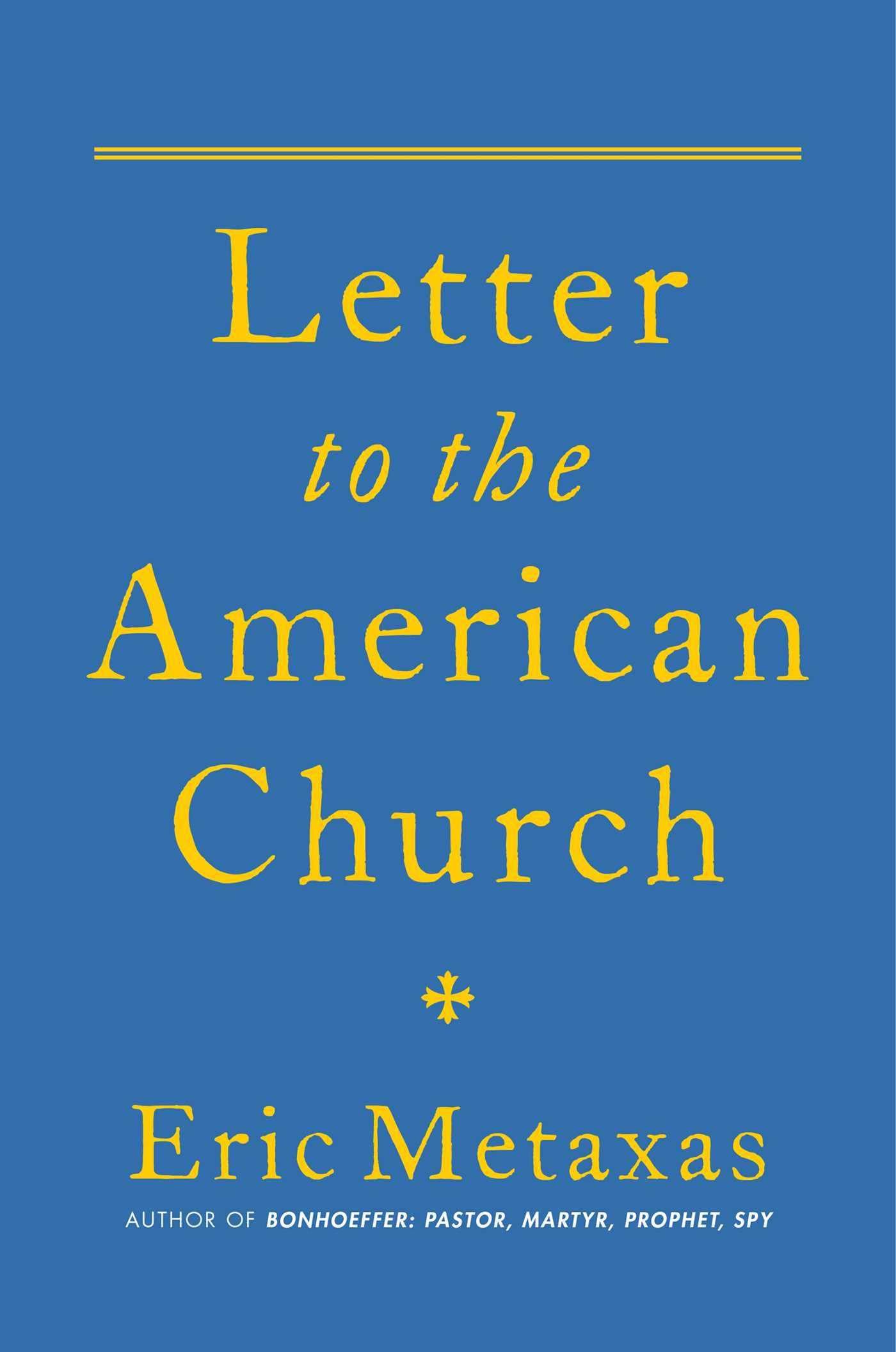 Letter to the American Church Religion & Esotericism