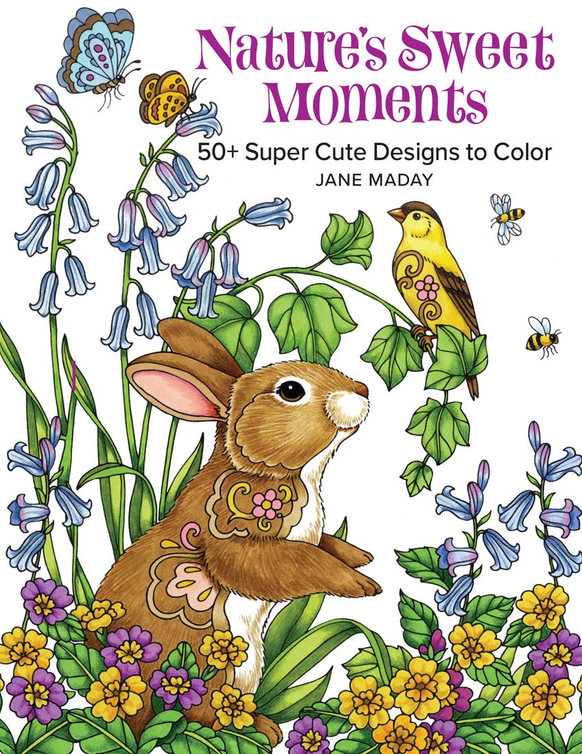 Nature's Sweet Moments: 50+ Super Cute Designs to Color Mathematics