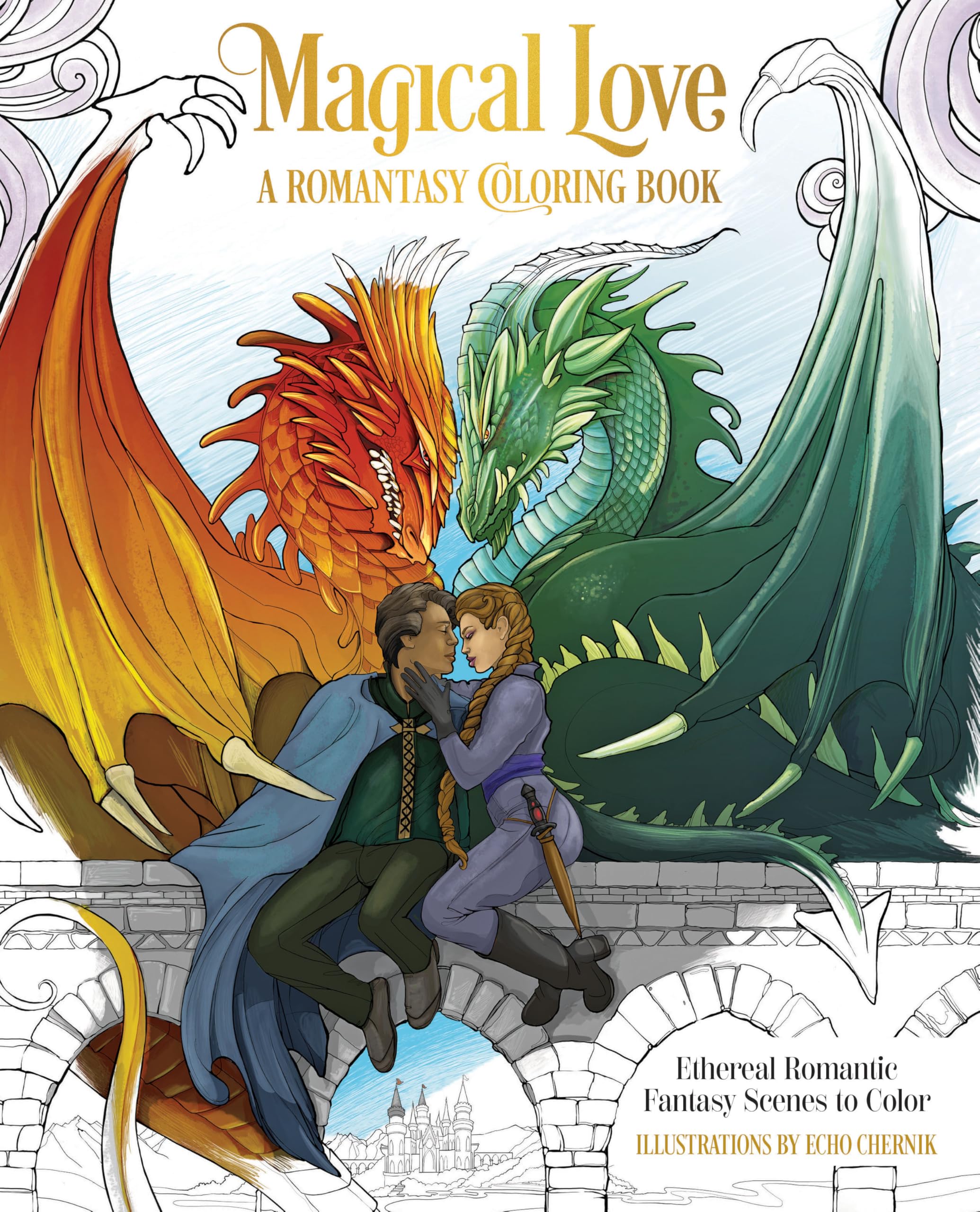 Romantasy Lover’s Coloring Book: Swoon-worthy Romantic Fantasy Scenes to Color Film, Art & Culture
