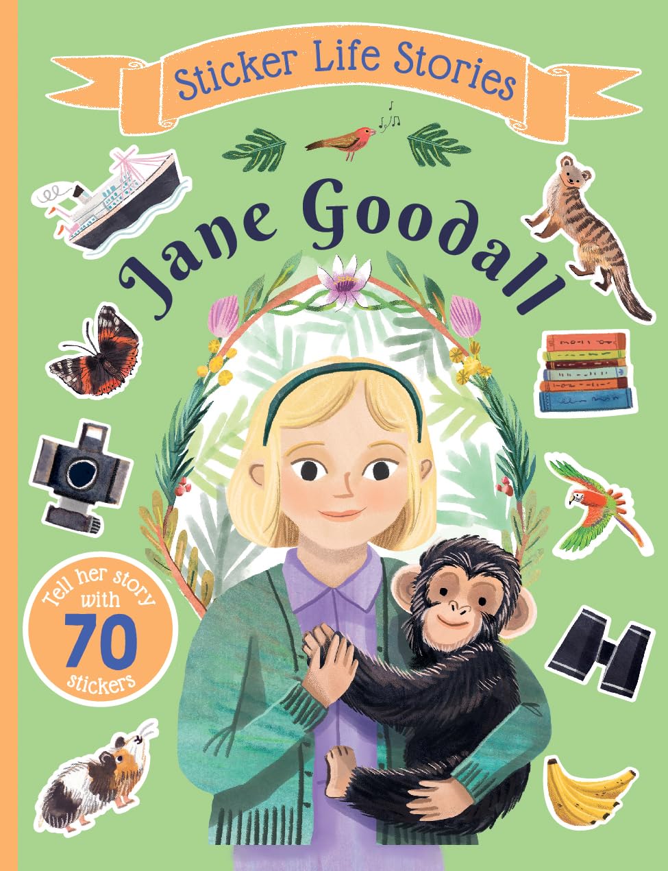 Jane Goodall (Sticker Life Stories) Non-fiction