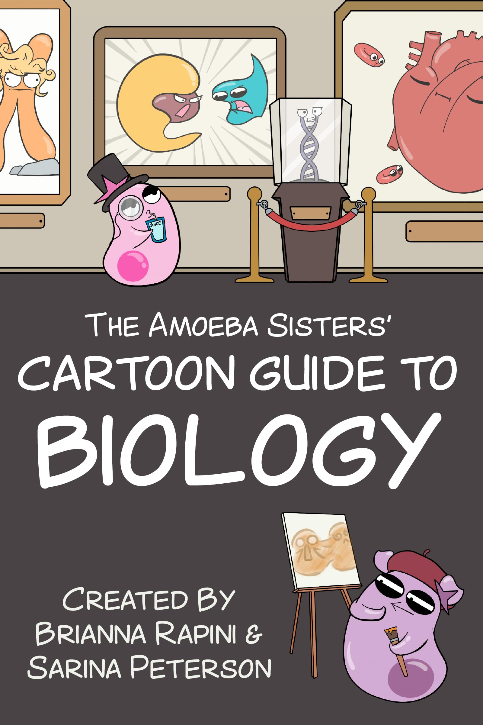The Amoeba Sisters' Cartoon Guide to Biology: Science Simplified (Biology Book for High School & Middle School Kids) Study Guides