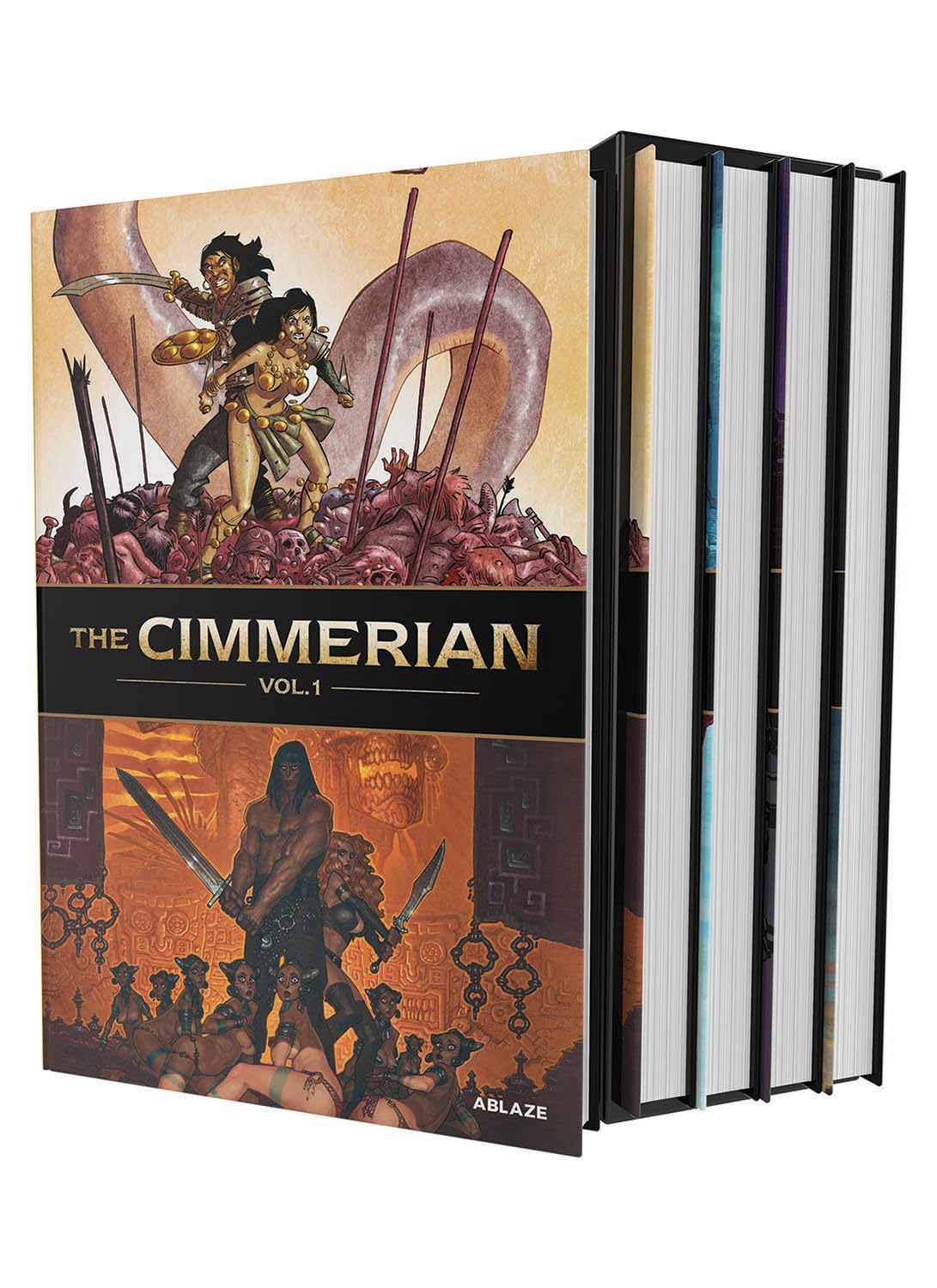 The Cimmerian Vols 1-4 Box Set Horror & Mystery