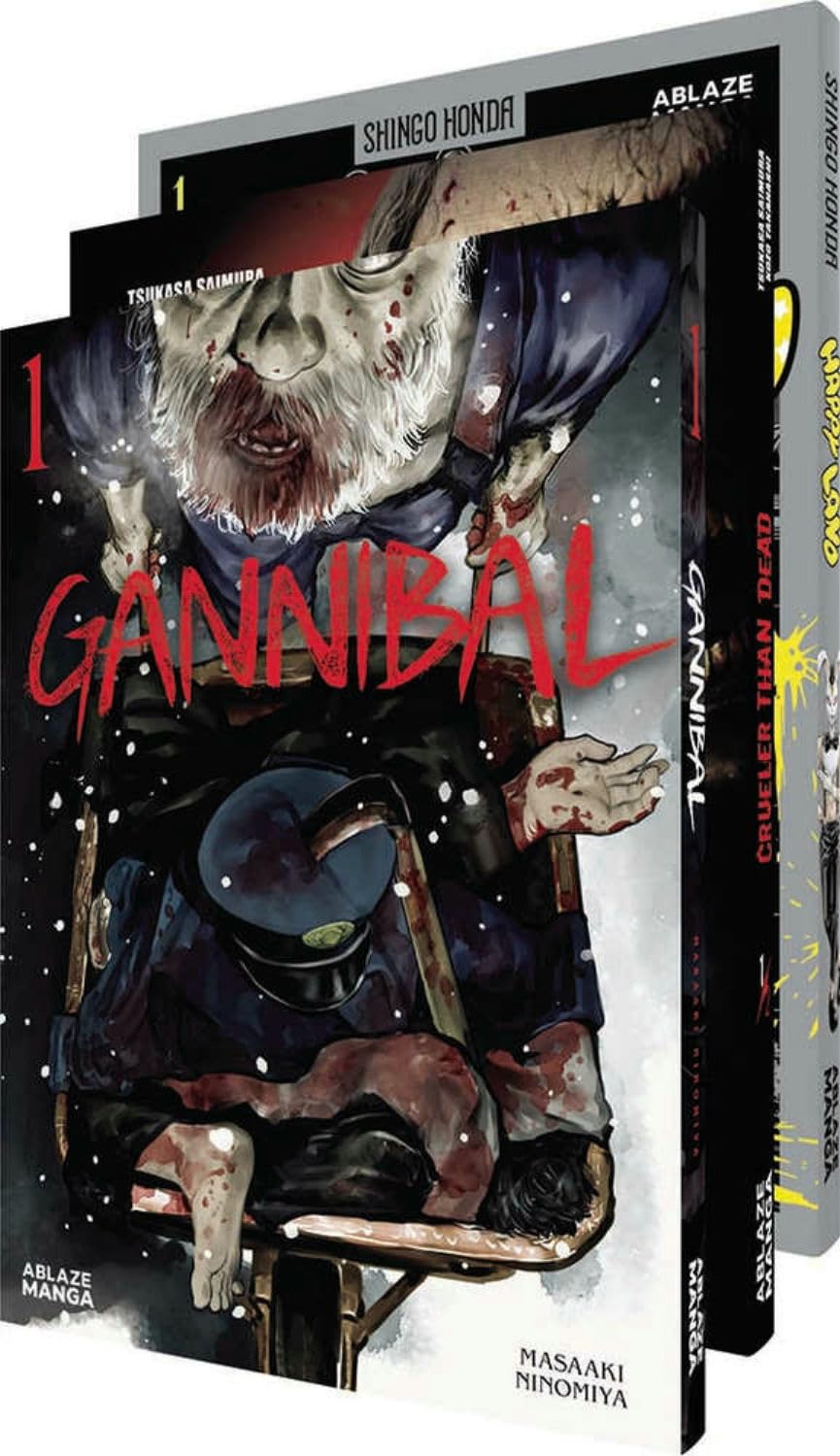 Ablaze Horror Manga Collected Set Manga