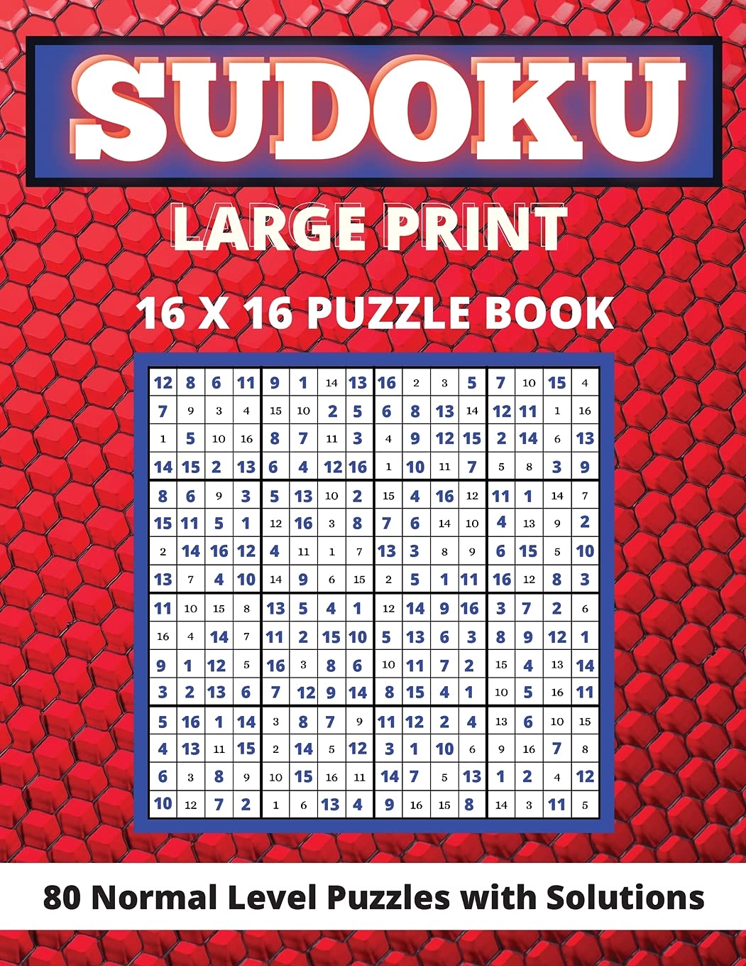 Product Image: Sudoku Large Print 16x 16
