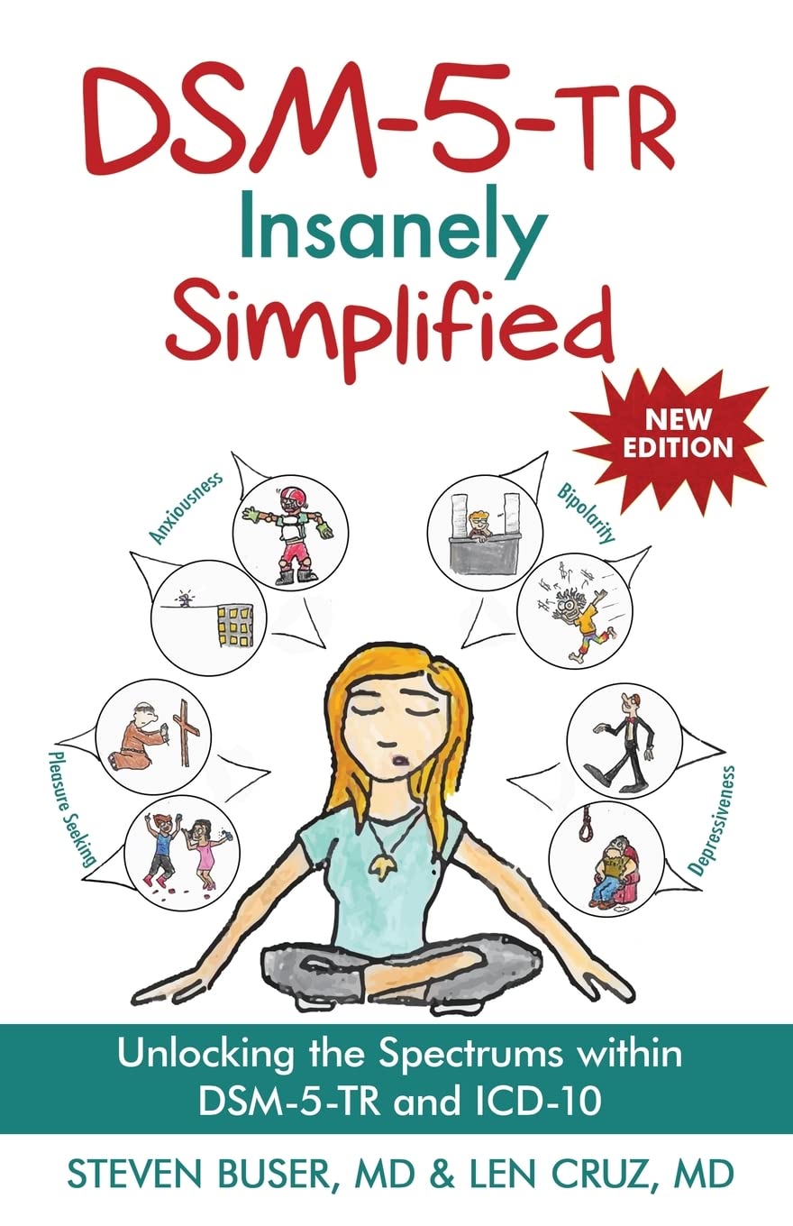 DSM-5-TR Insanely Simplified: Unlocking the Spectrums within DSM-5-TR and ICD-10 Medicine