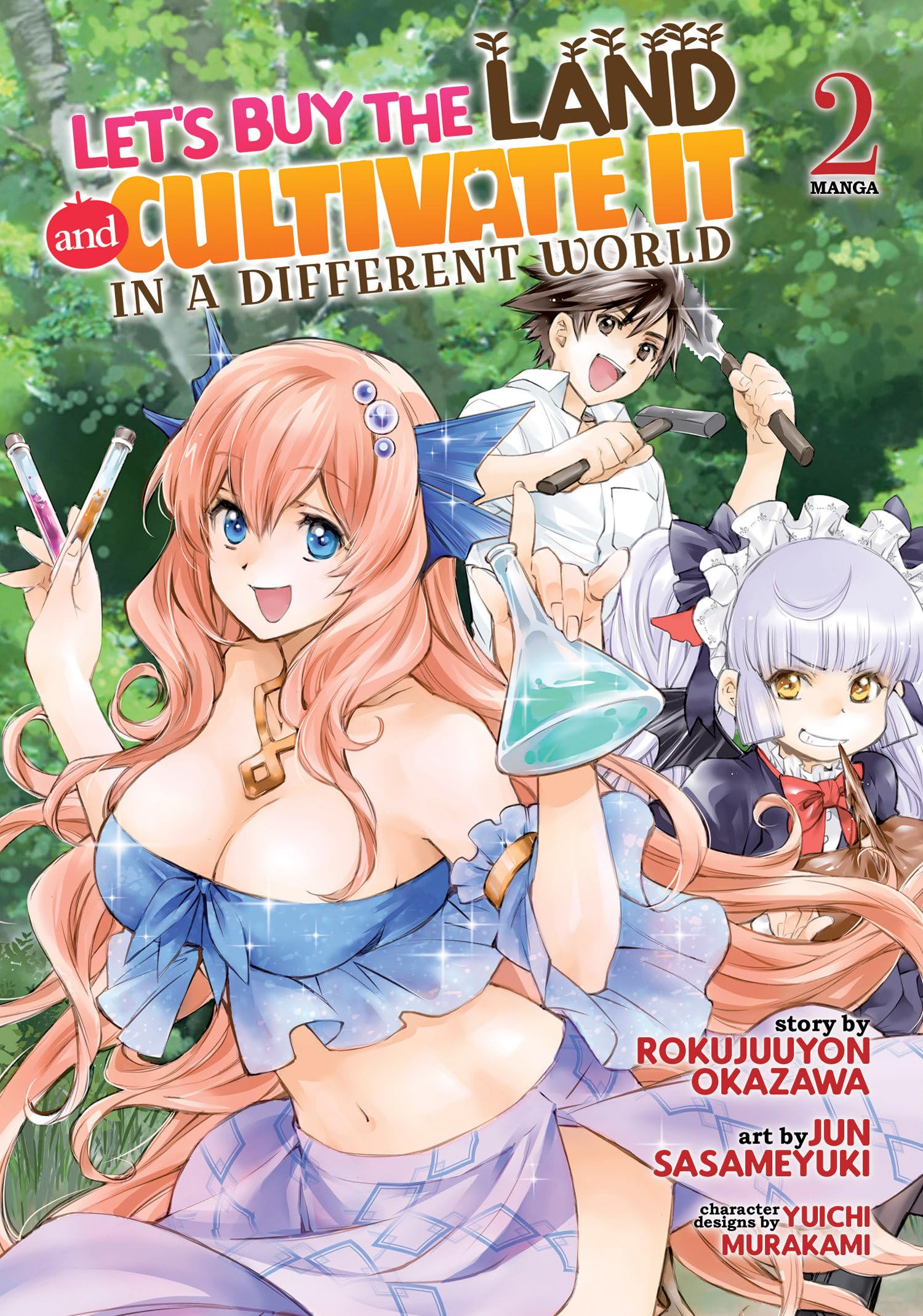 Let's Buy the Land and Cultivate It in a Different World (Manga) Vol. 2 Manga
