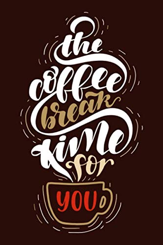 My coffee journal: Notebook for café lovers, morning planner / note book to write in with To-do list pages "6x9" 120 Pages Cooking & Enjoying