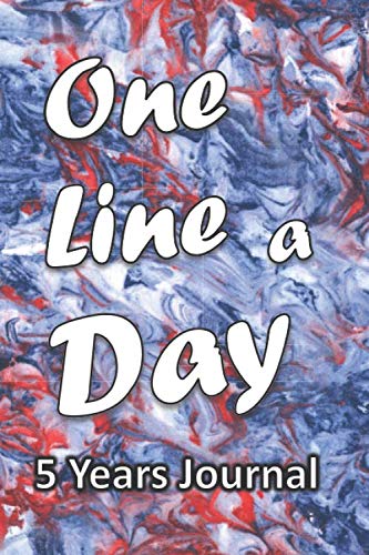 One Line a Day 5 Years Journal: 5 Years Journal: Five Years of Memories in One Book, a 6x9 Softcover easy to carry Diary, Dated and Lined Notebook, 366 lined pages, Health, Nutrition & Fitness