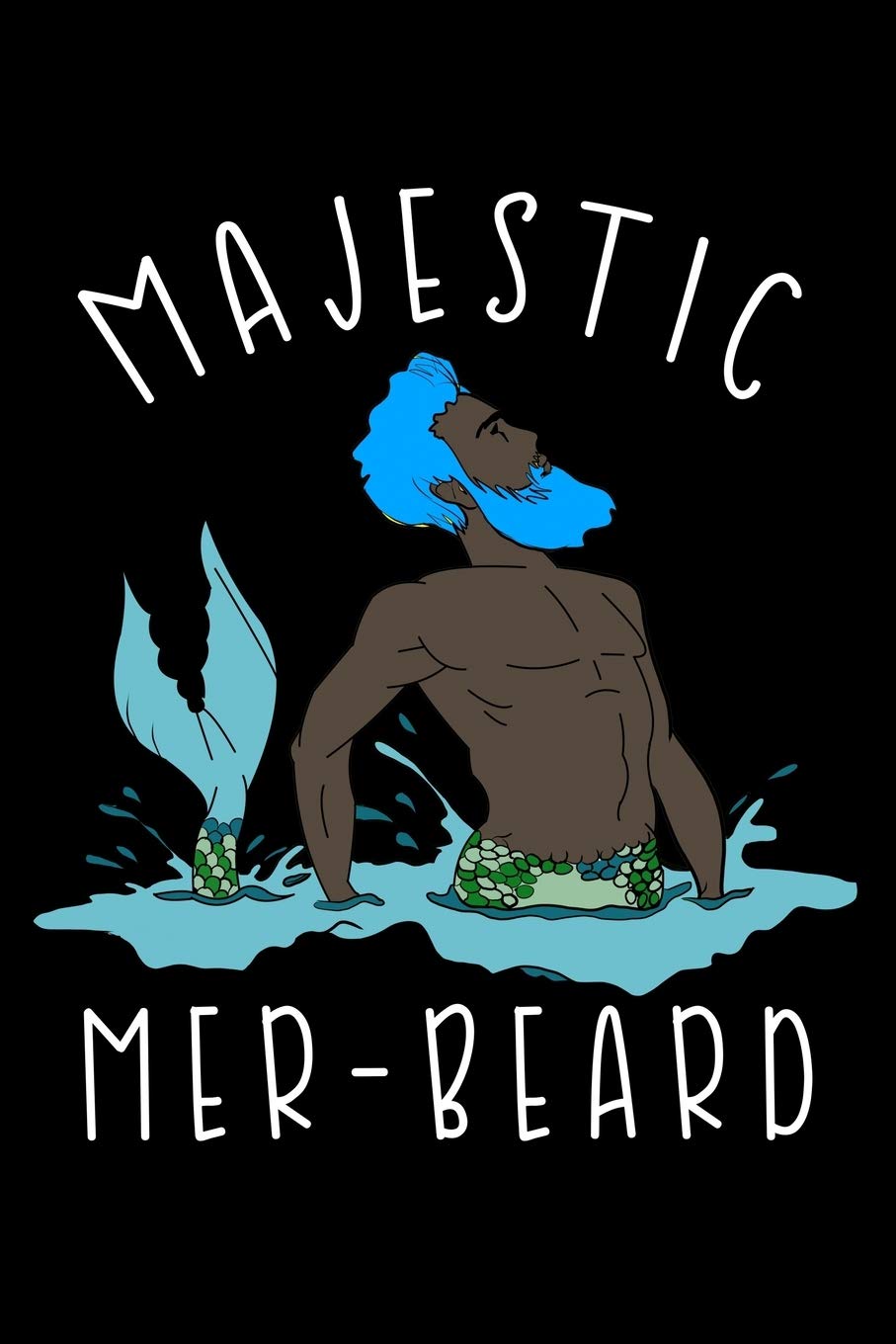 Majestic Mer Beard: Mood Tracker Journal Manga