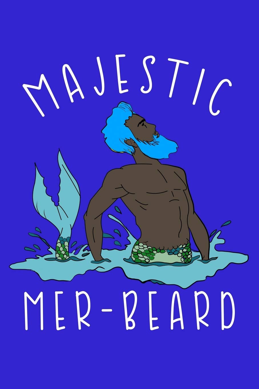 Majestic Mer Beard: Mood Tracker Journal Manga