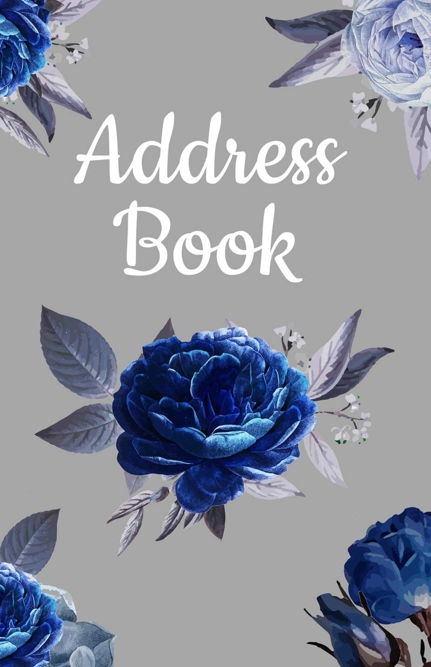 Address Book: Pretty Floral Design, Address Organizer. Tabbed in Alphabetical Order, Perfect for Keeping Track of Addresses, Email, Mobile, Work & Home Phone Numbers, Social Media & Birthdays Business, Finance & Career