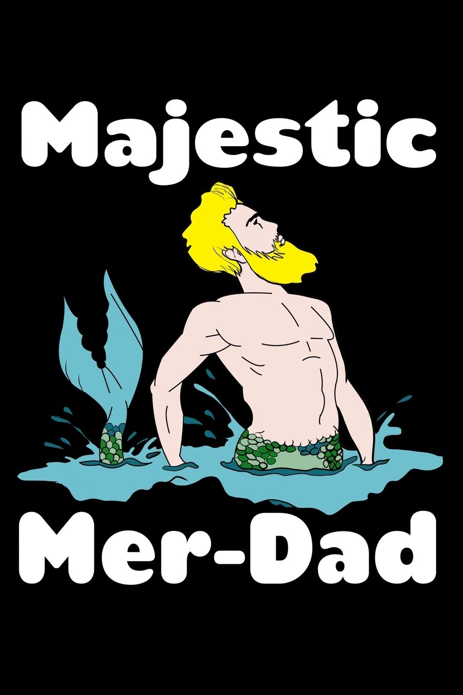 Majestic Mer Dad: Mood Tracker Journal Manga