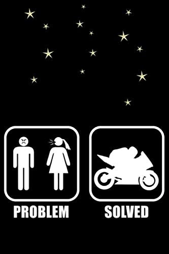NOTIZBUCH Motorrad Fahrer MOTOCROSS Motorradfahrer Problem Motorrad Motor Cross Bike Biker Racer Notebook: Punkterasterpapier - Dotted Dot grid Paper ... A5 (6x9 inches) gift Motorradfahrer Geschenk Books