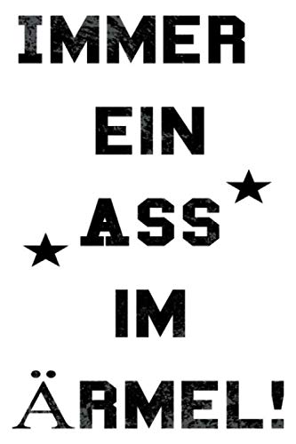 Immer ein Ass im Ärmel: Pokerspieler Monatsplaner, 120 Seiten Gepunktet, Poker Planer Leisure & Fun