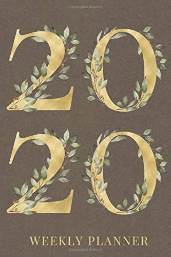 2020 Weekly Planner: Woodland Greenery Planning Book - Softcover 6x9 Essays & Short Stories